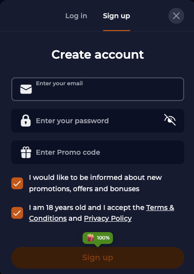 Nine Casino Account Registration