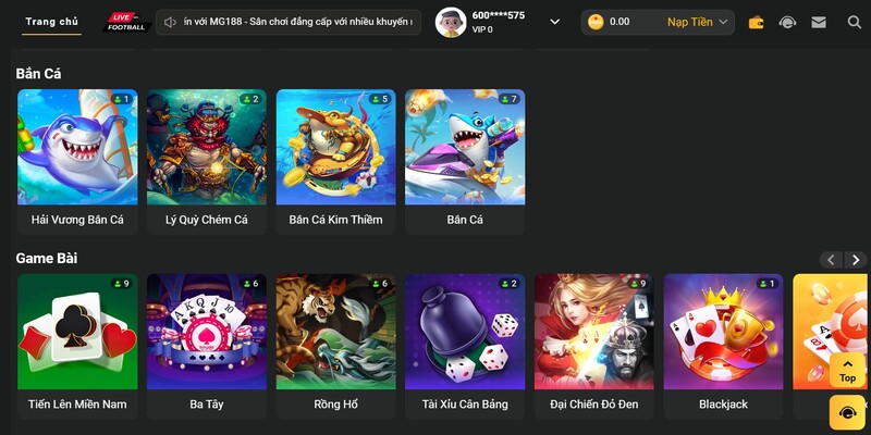 Chủ đề giải trí ăn khách số 1 trên hệ thống Chủ đề giải trí ăn khách số 1 trên hệ thống