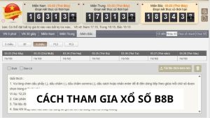 cách tham gia xổ số
