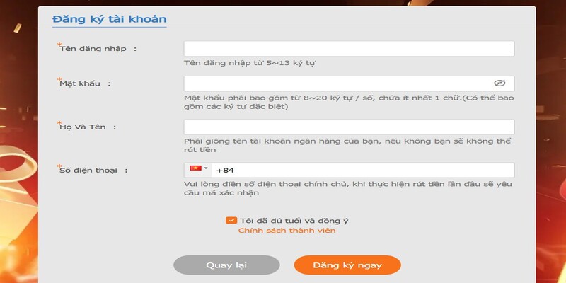 Xác nhận đăng ký B8B Xác nhận đăng ký B8B